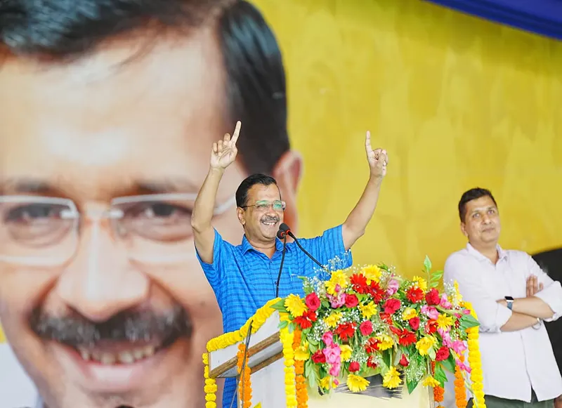 kejriwal rally