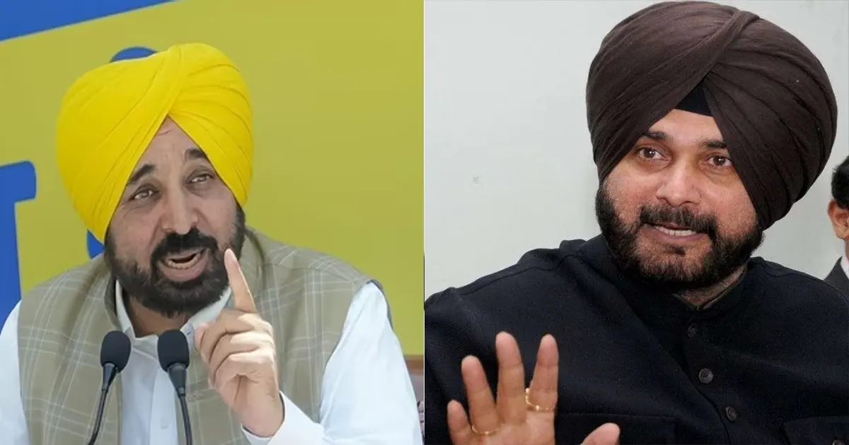 bhagwant mann on sidhu