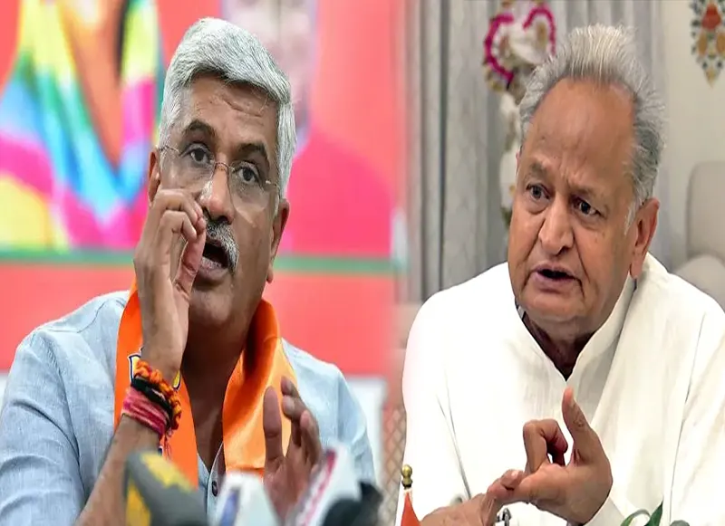 gajendra singh on gehlot