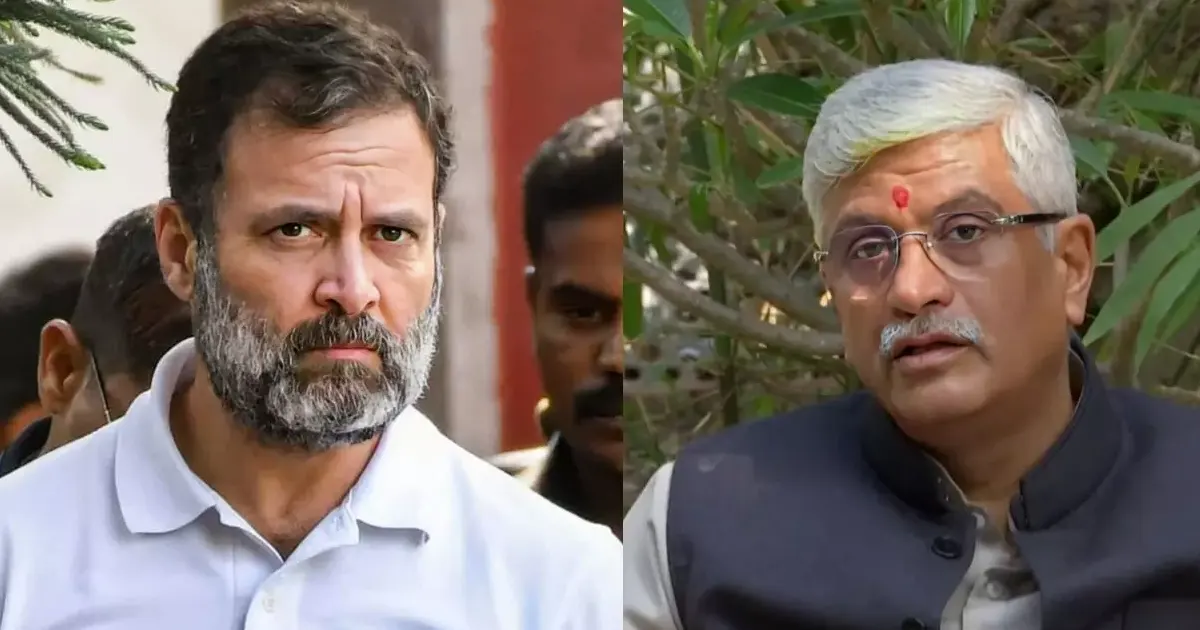 gajendra singh on rahul gandhi