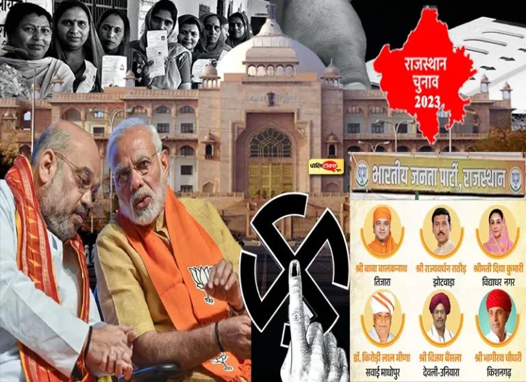 राजस्थान में भी बीजेपी ने खेला जिताउ सांसद चेहरों पर दांव, पैनल में नए नामों ने चौकाया