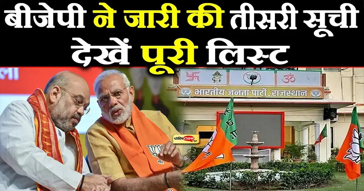 bjp rajasthan