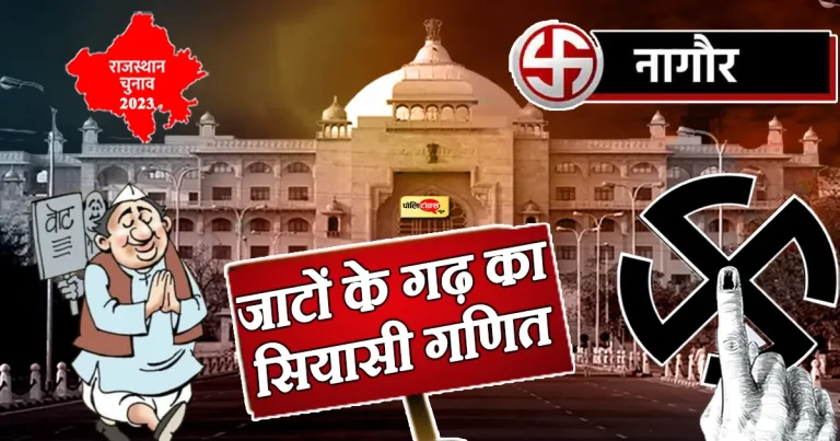 नागौर विधानसभा: ‘जाट लैंड’ पर चाचा-भतीजी में दंगल, बागी ने बनाया त्रिकोणीय मुकाबला