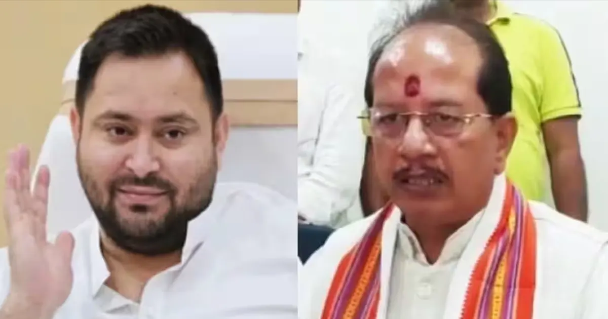 vijay sinha on tejashwi yadav