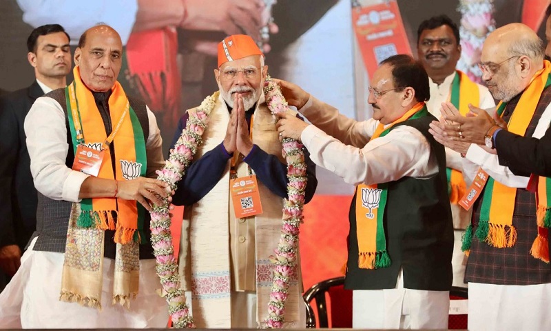pm modi in bjp national convention