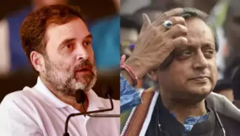 rahul gandhi and shashi tharoor
