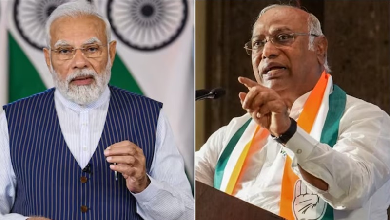 modi vs kharge