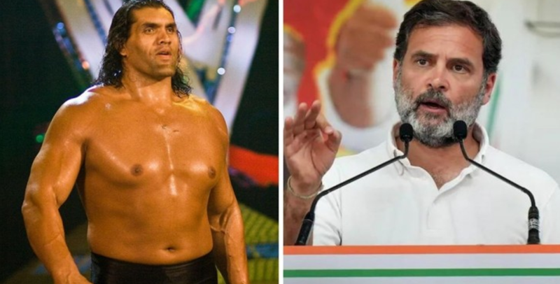 rahul gandhi vs the great khali
