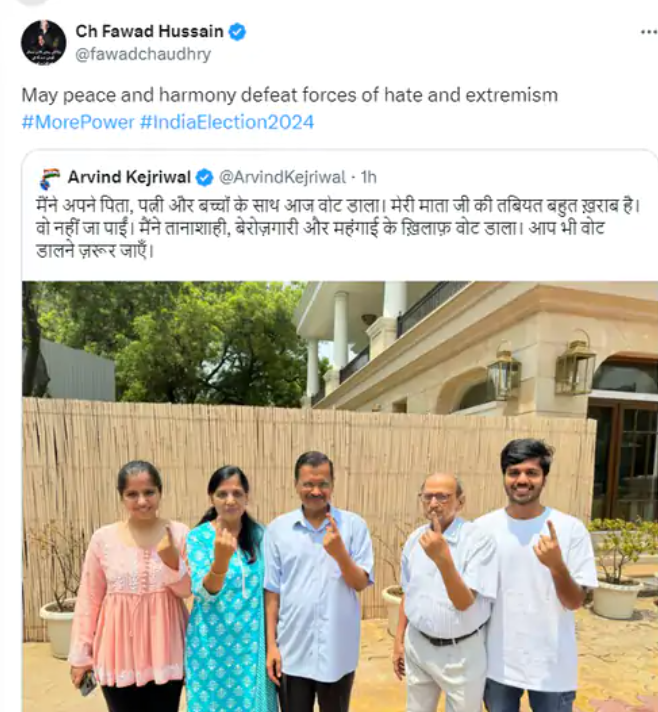 Arvind Kejriwal Post on social media