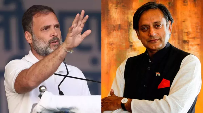 rahul gandhi and shashi tharoor