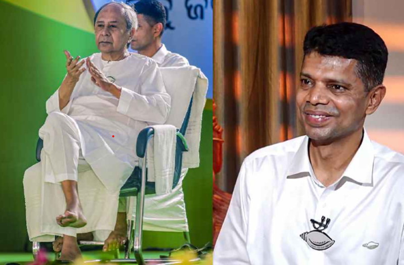 vk pandian amd naveen patnaik