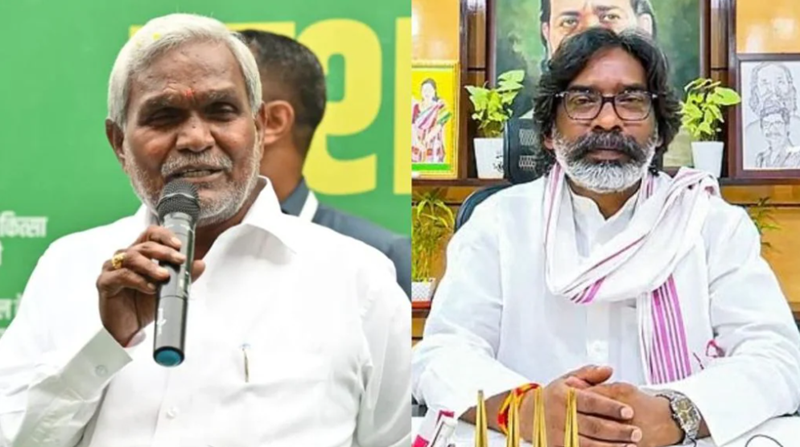 chanpai soren vs hemant soren in jharkhand