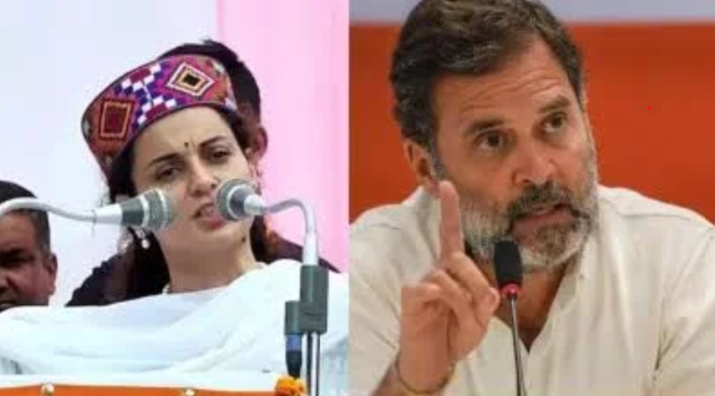 kangana ranaut on farmers protest vs rahul gandhi