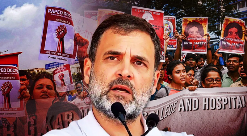 kolkata rape and muder case and rahul gandhi