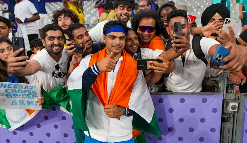 neeraj chopra win silver medal