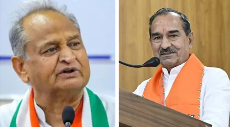 ashok gehlot vs madan rathore on ek rahoge to safe rahoge