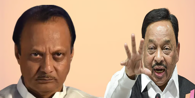 ajit pawar vs narayan rane in mahrashtra politics