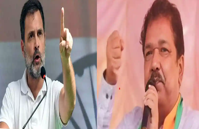 rahul gandhi vs dilip jaiswal in bihar politics