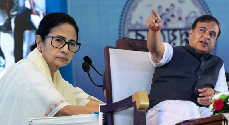 mamata banerjee vs himanta biswa sarna after mesi program