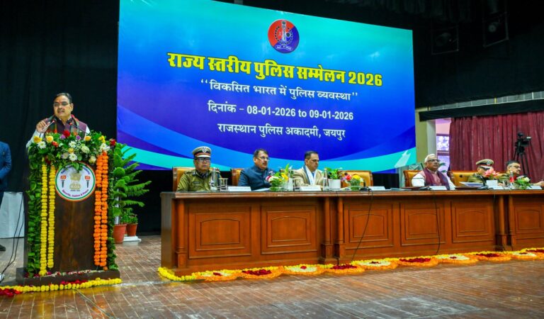 CM भजनलाल शर्मा का बड़ा दावा: राजस्थान में 2 साल में अपराध 15% घटे, पुलिस सुधारों से बदली तस्वीर