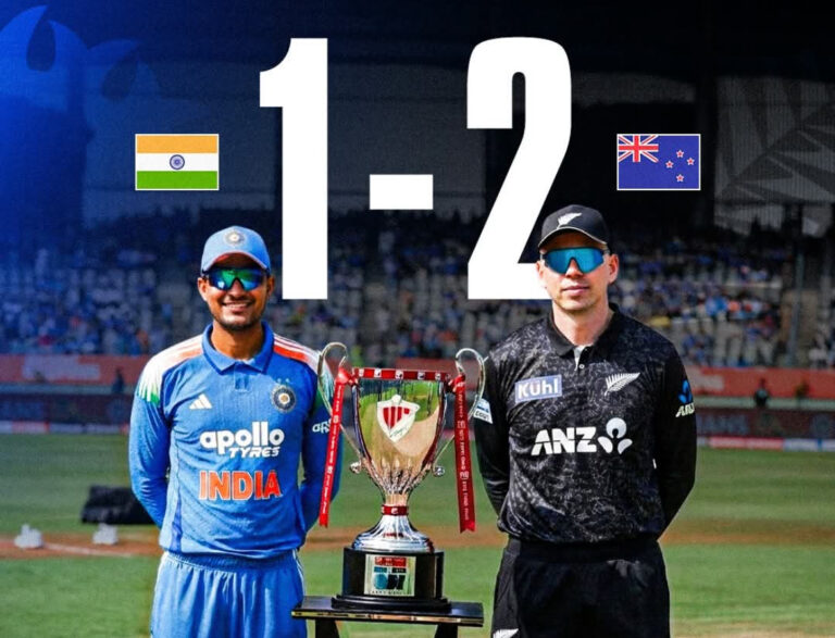 IND vs NZ: 338 का तूफान, भारत ढेर… न्यूज़ीलैंड की ऐतिहासिक सीरीज जीत