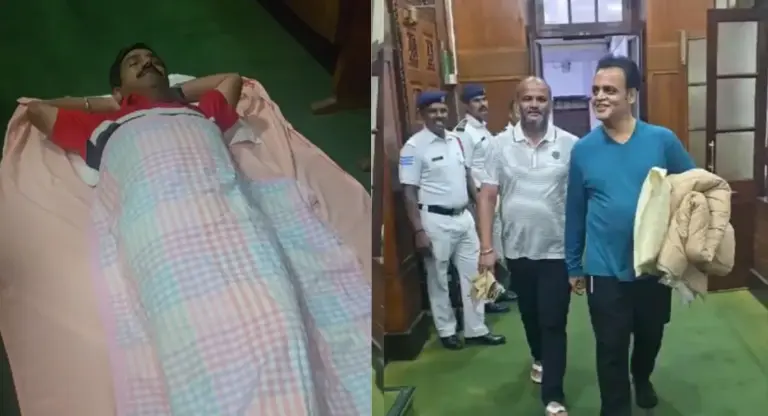 कर्नाटक में बीजेपी के विधायकों ने विधानसभा में बिताई रात, क्या है पूरा मामला?